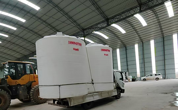 特加厚永靖塑料大桶装车运输交付实录